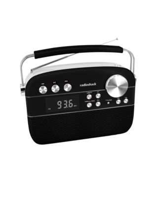 Vintage Retro AM/FM Bluetooth Radio 2x8W with USB, TF, AUX and Rechargeable Battery