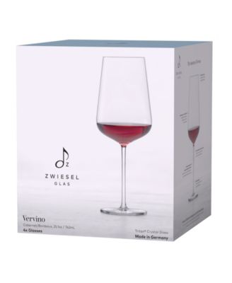 Vervino Cabernet/Bordeaux Glasses, Set of 4