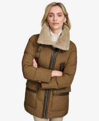 Women's Dutton Aviator Mixed Media Puffer