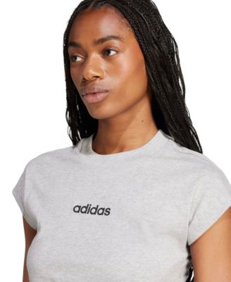 Women's Essentials Linear Cotton T-Shirt