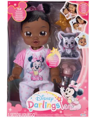 Deluxe Minnie Dark Brown Hair, Brown Eyes Feature Doll