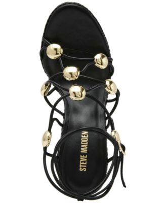 Women's Oaklie Studded Strappy Wedge Sandals