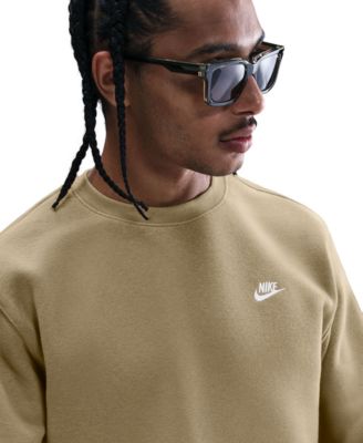 Men's Pullover Fleece Crewneck Logo Sweatshirt