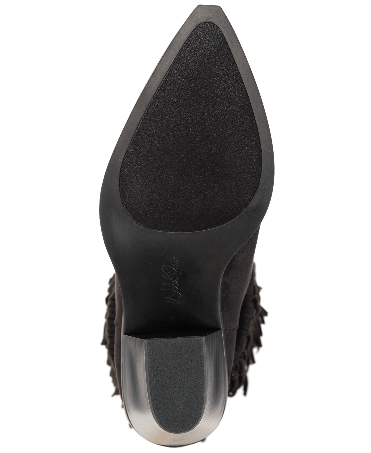 Wild Pair Women's Leonie Fringe Booties, Macy's Exclusive In Black