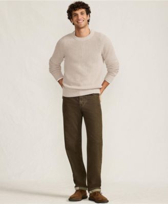 Men's Cotton Drifter Saddle Crewneck Shaker Sweater