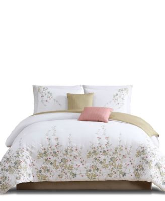 Jansy Embroidered 5-Pc. Comforter Sets