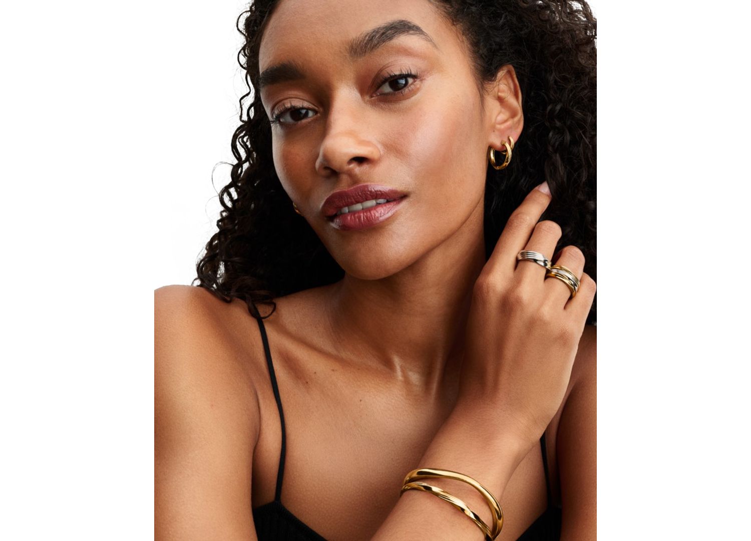 Twisted Double Stackable Ring