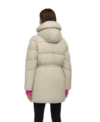 Women's Heirani Mid-Length Quilted Parka Puffer with Oversized Hood
