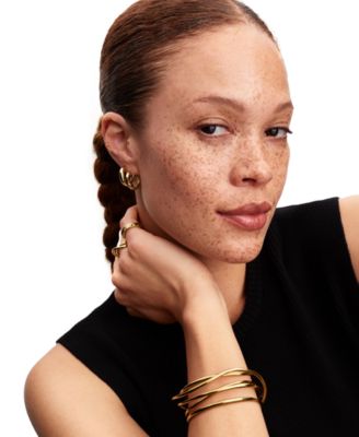 Twisted Hoop Earrings