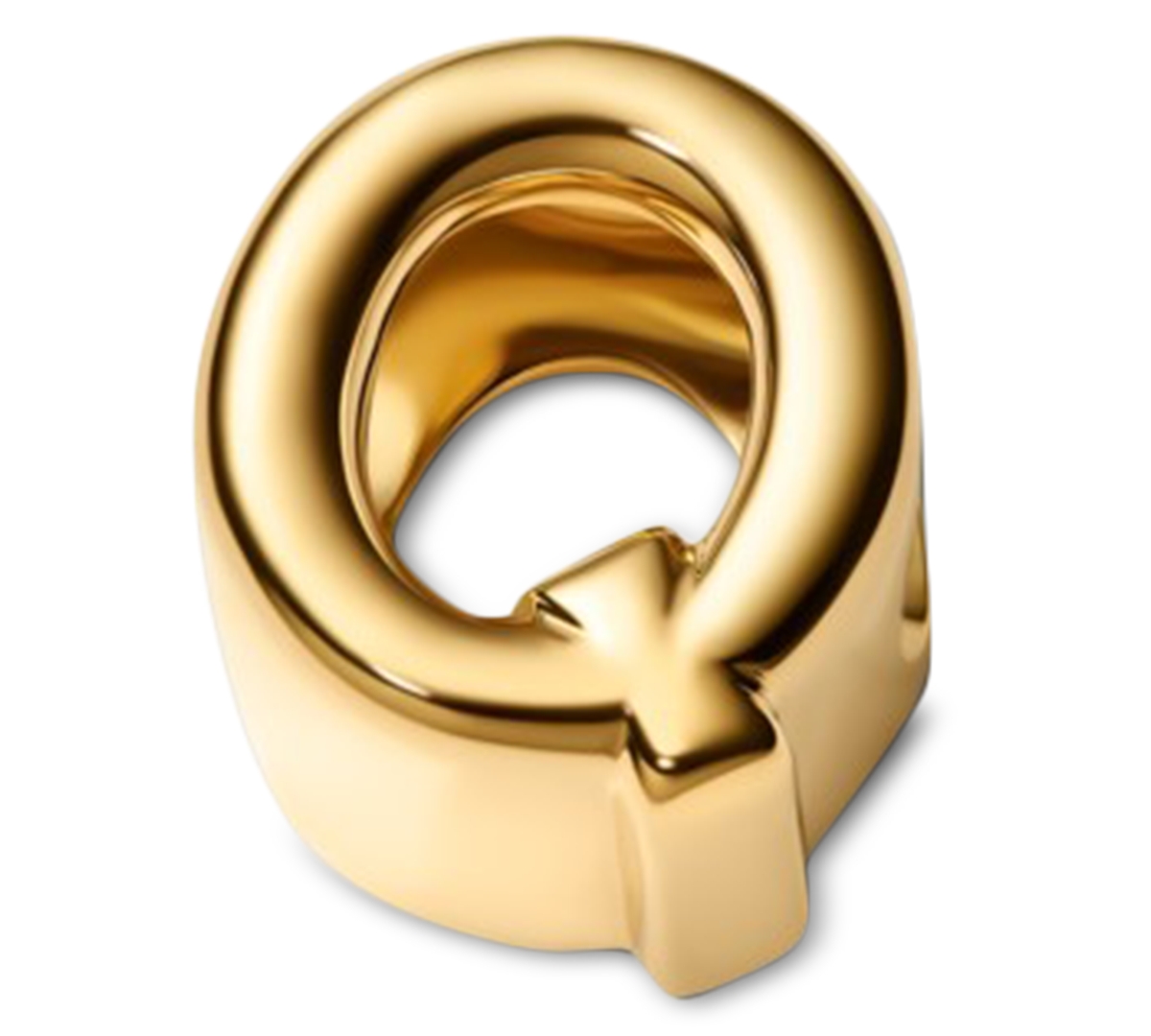 Pandora Letter A To Z Alphabet Charms In Gold