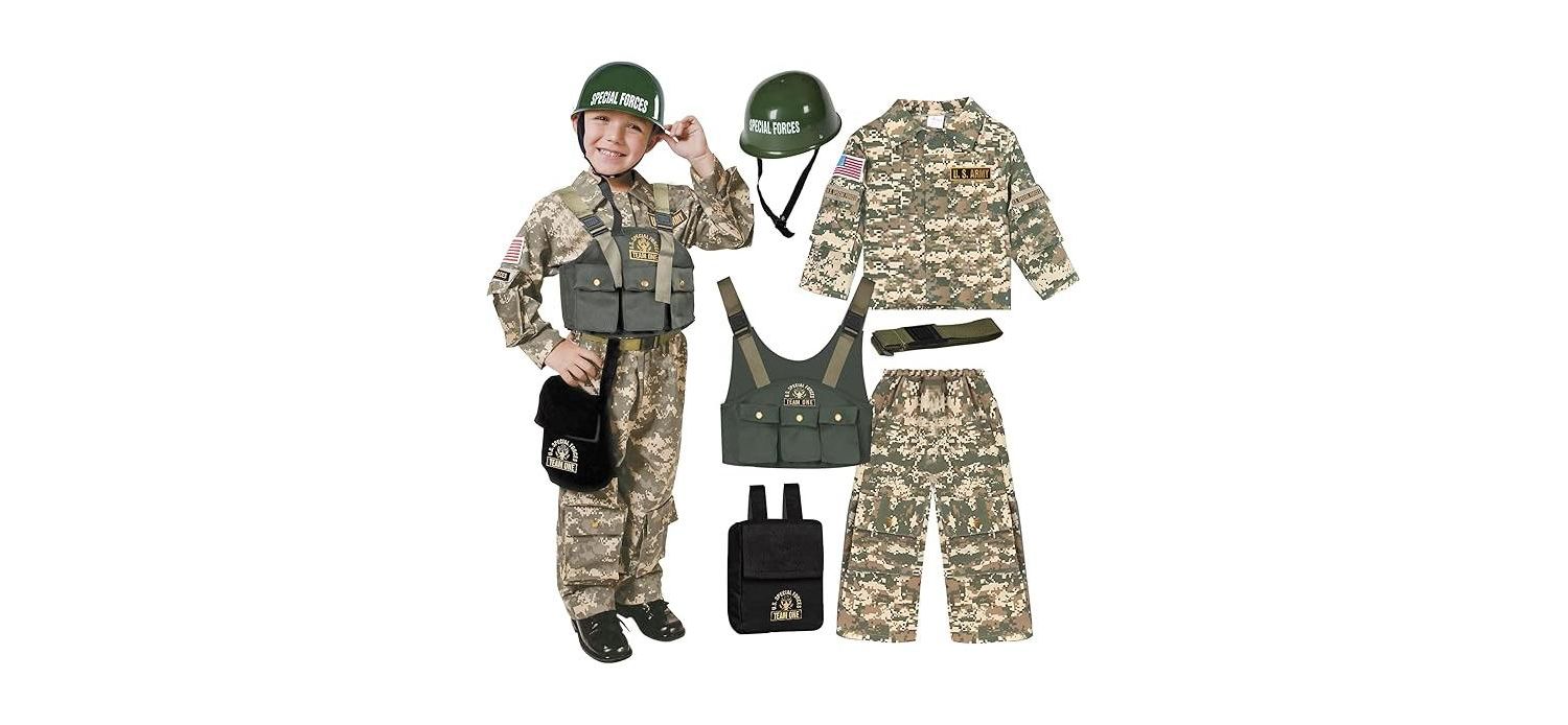 Army Soldier Costume - Kids