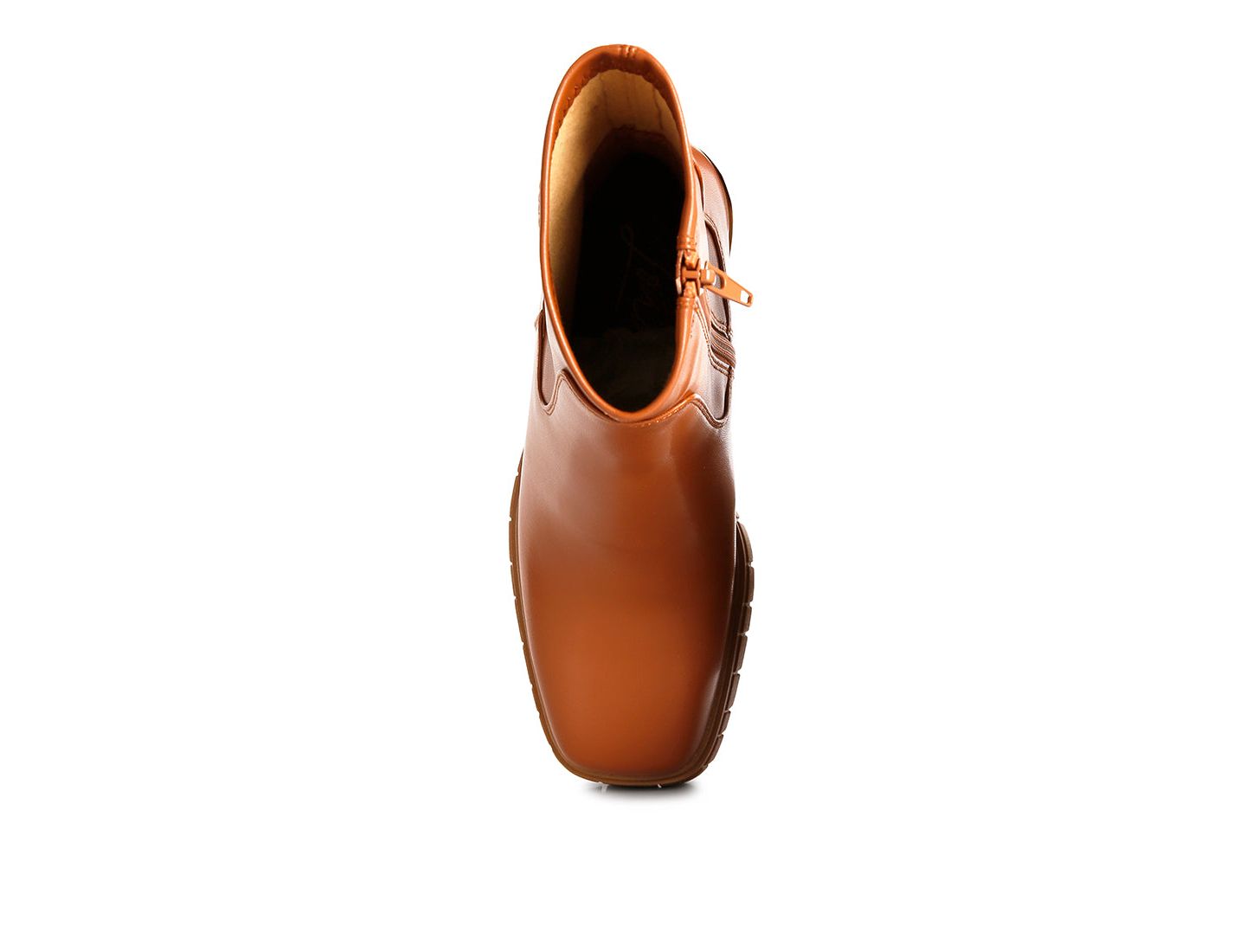 Женские ботинки London Rag Kokum Faux Leather Platform Ankle, цвет: Бежевый / Хаки — фото 5