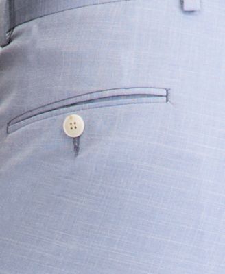 Men's Classic-Fit Sharkskin Dress Pants