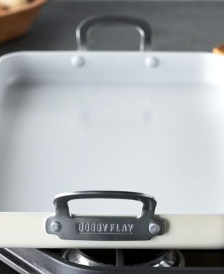 Bobby Flay Ceramic Nonstick Double 11" Burner Griddle