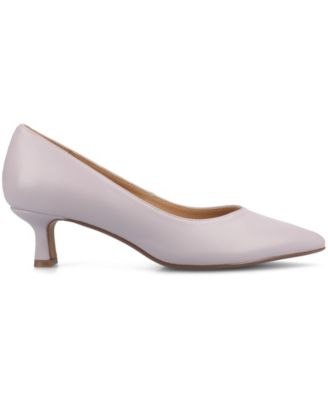 Women's Pammie Pointed Toe Kitten Heel Dress Pumps