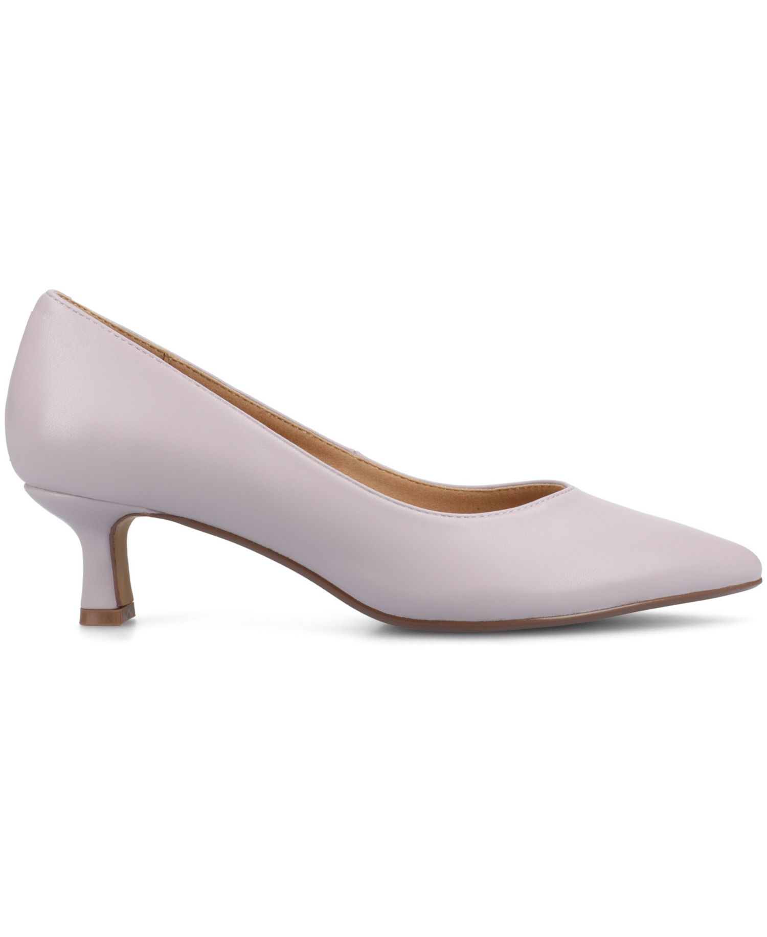 Women's Pammie Pointed Toe Kitten Heel Pumps
