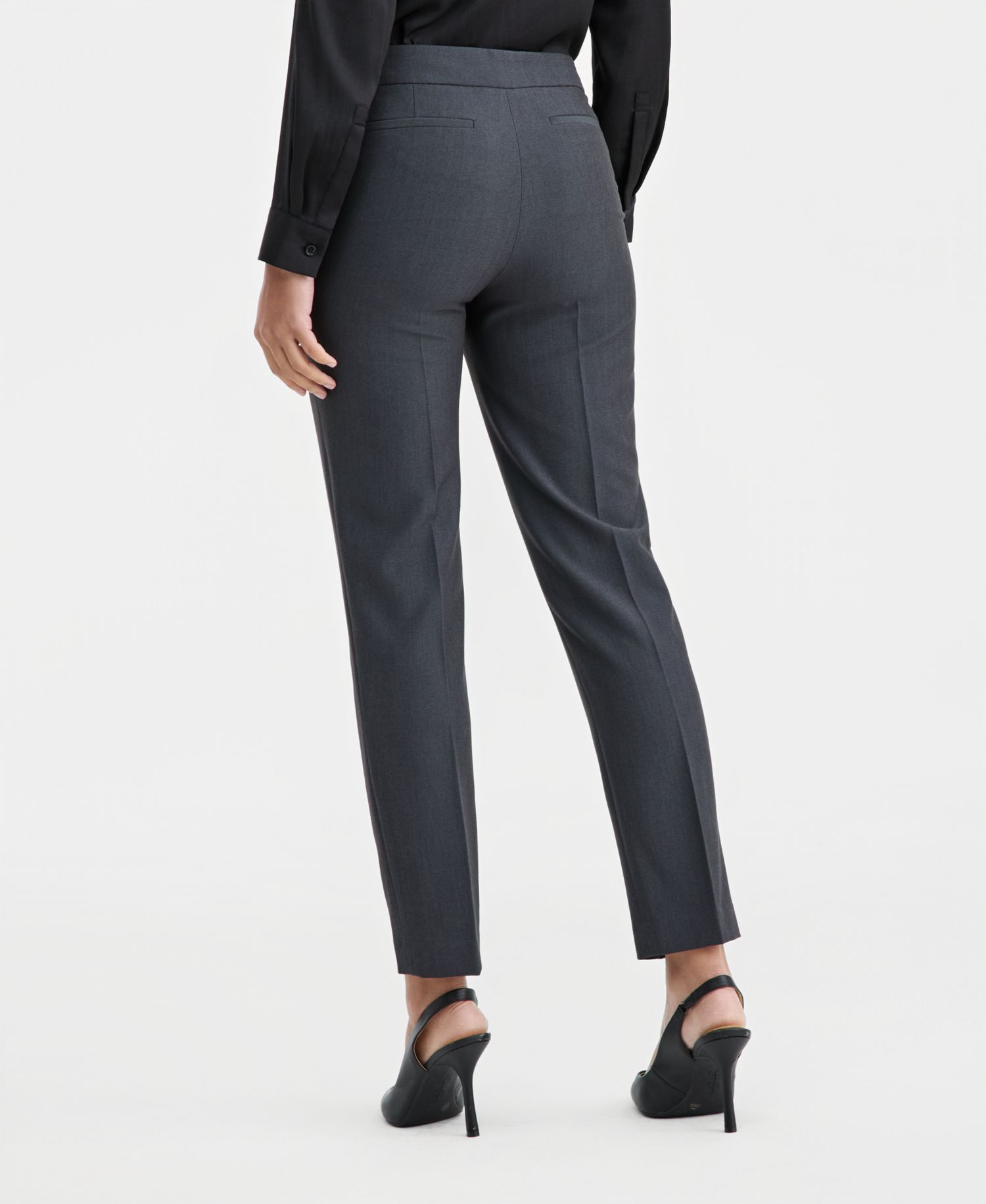 Women's Bi-Stretch Straight-Leg Dress Pants