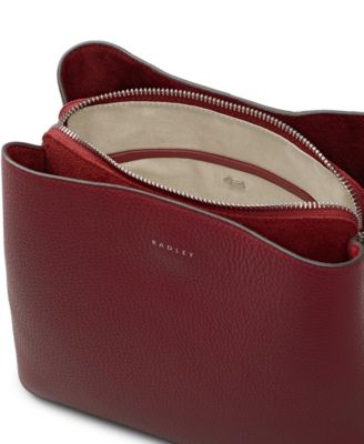 Dukes Place Leather Compartment Crossbody Bag