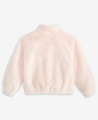 Girls' Toddler 2T-4T Stand Collar Bomber Jacket, Macy's Exclusive