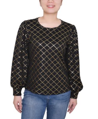 Women's Bishop Sleeve Pullover Top