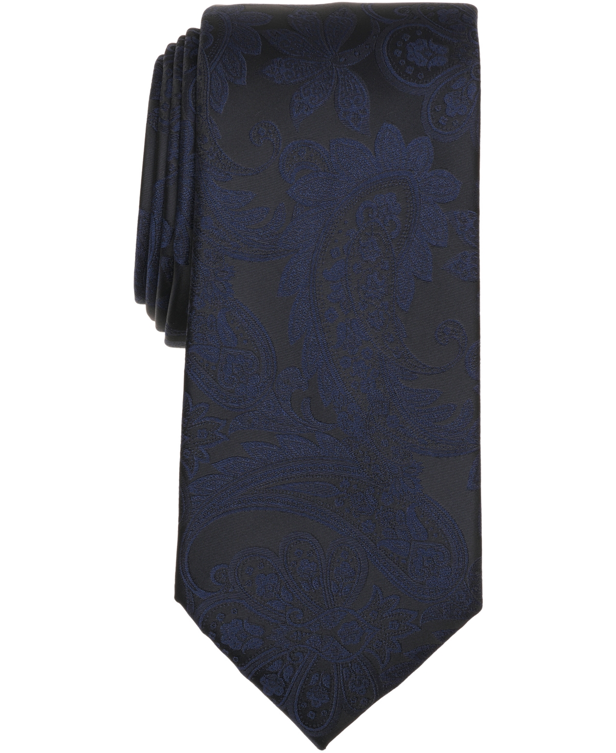 Michael Kors Men's Quigley Paisley Pattern Tie In Blue