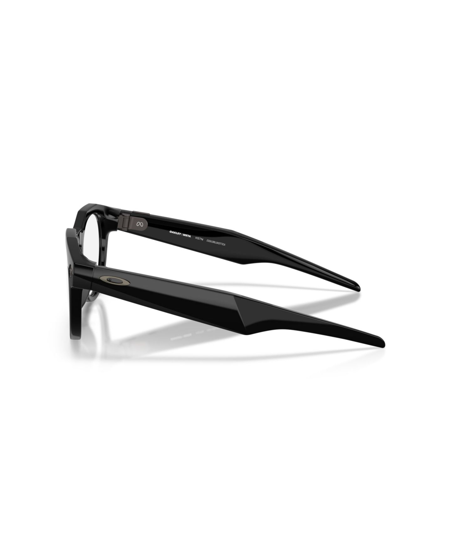 Очки Oakley Unisex Round Plastic Meta Hstn Eyeglasses, цвет: Чёрный — фото 3