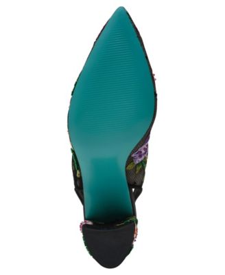 Women's Lira Mesh Embroidered Pumps