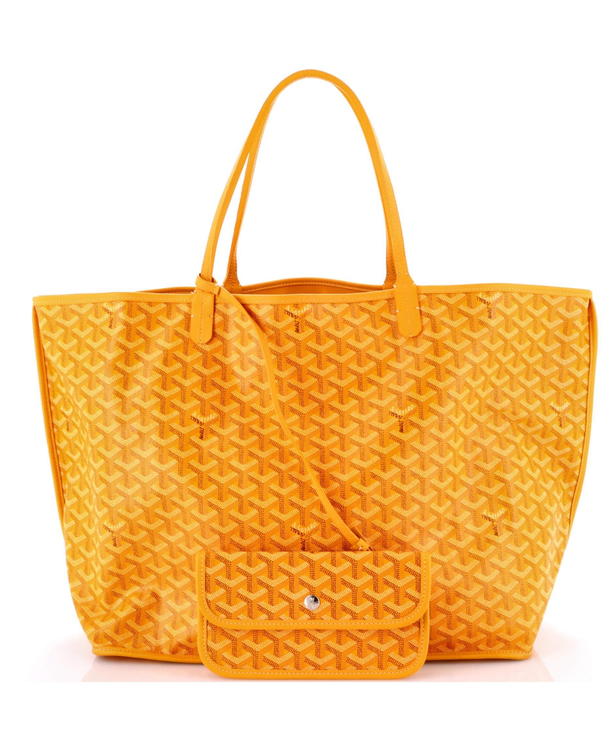 Pre-Owned Goyard Gm Anjou Reversible Tote Coated Canvas