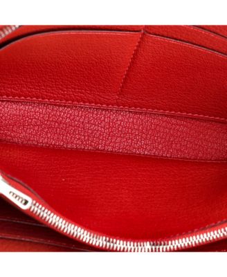 Pre-Owned HERMES Long Azap Zip Around Wallet Chevre Mysore