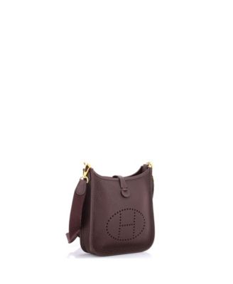 Pre-Owned HERMES TPM Evelyne Bag Gen III Clemence