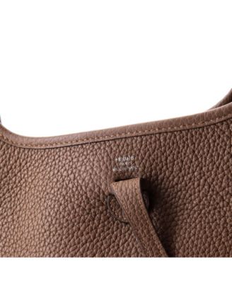 Pre-Owned HERMES TPM Evelyne Bag Gen III Clemence