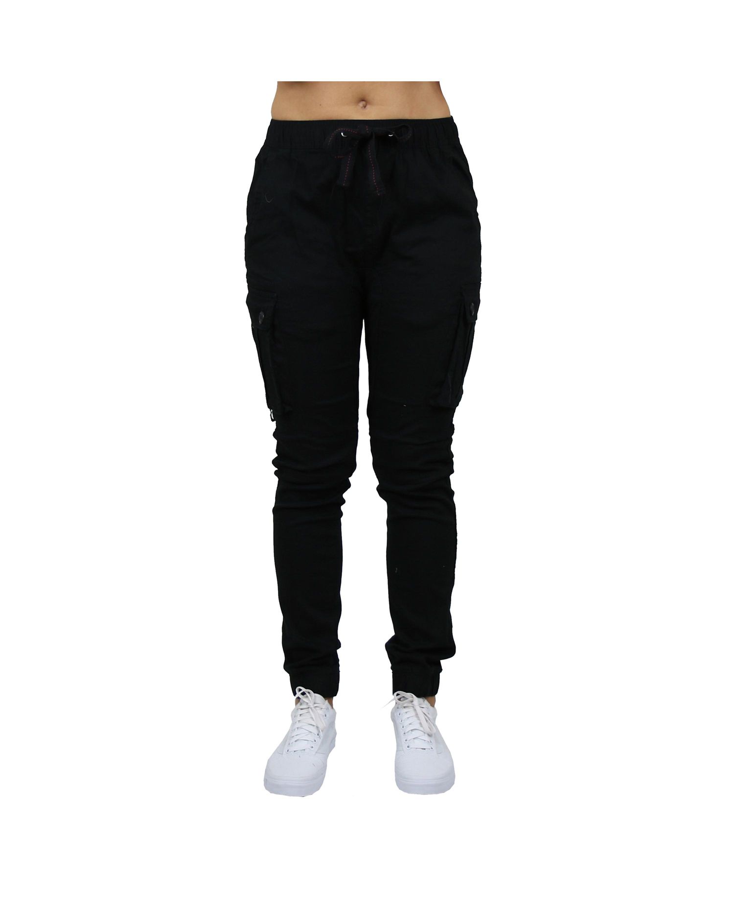 Women's Loose Fit Cotton Stretch Twill Cargo Joggers