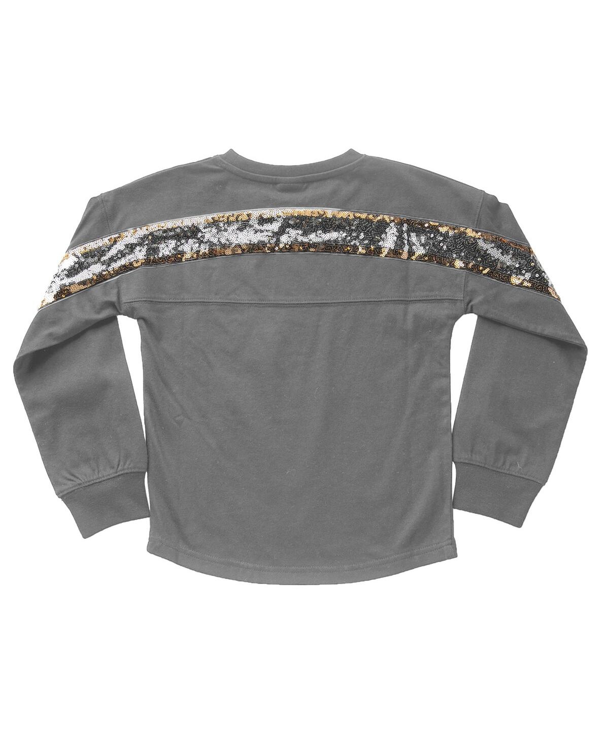 Gameday Couture Big Girls Gray Tennessee Volunteers Guess Who's Back Long Sleeve T-shirt In Gray