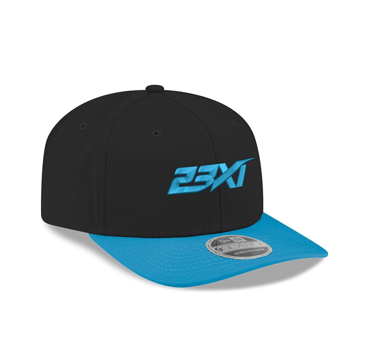 Men's Black/Blue 23XI Racing 9SEVENTY Team Adjustable Hat
