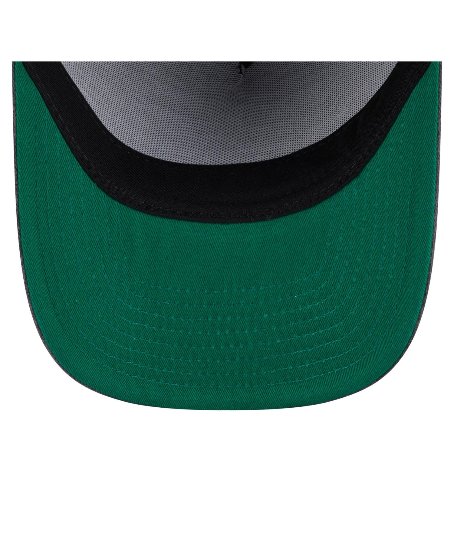 Men's Charcoal Vegas Golden Knights Throwback Washed A-Frame Pre-Curved 9FIFTY Snapback Hat