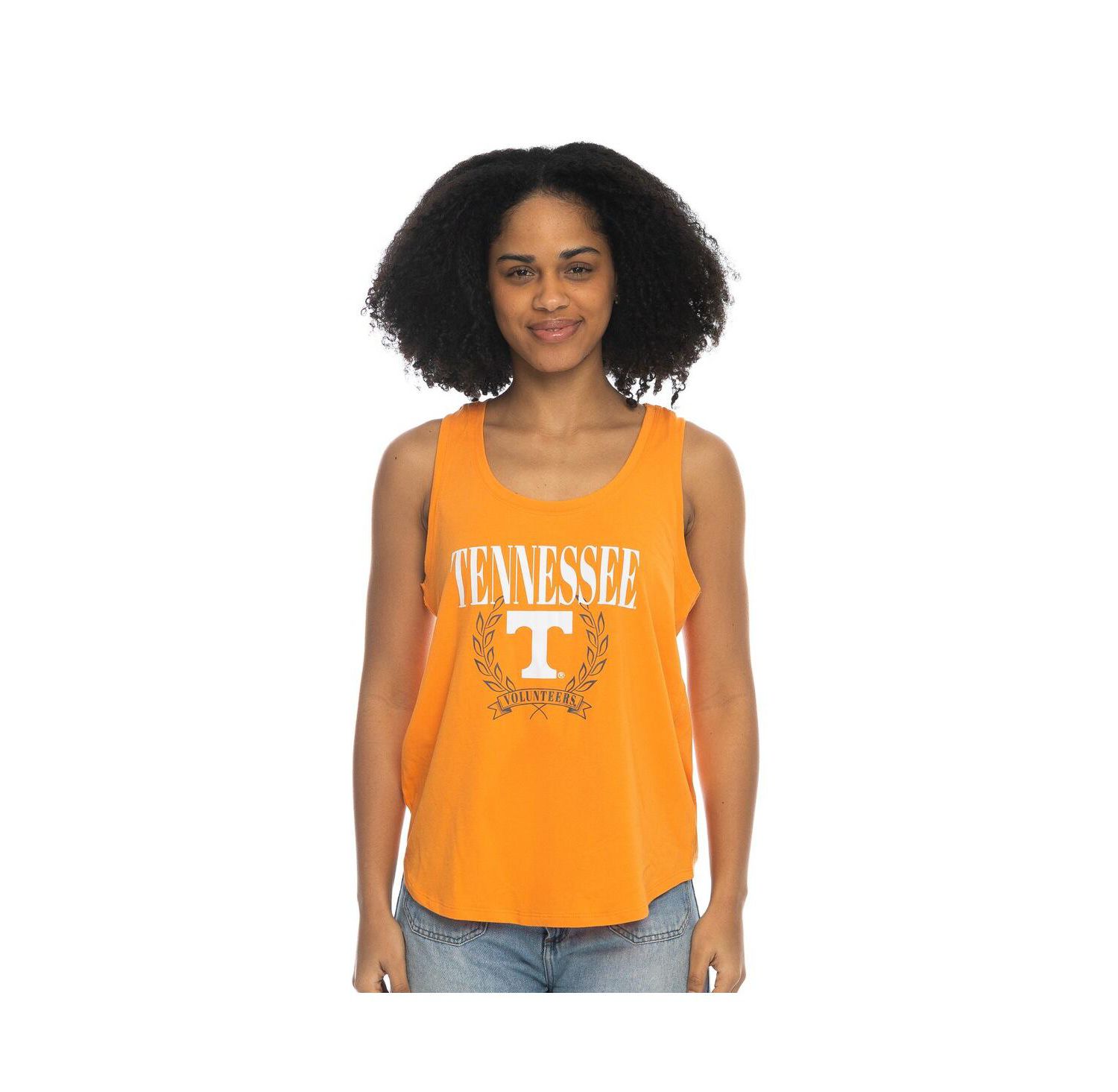 Women's Tennessee Orange Tennessee Volunteers Everyday Tri-Blend Tank Top