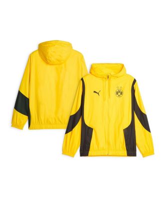 Puma - Men's Yellow Borussia Dortmund 2023/24 Pre-Match Anthem Full-Zip Hoodie Jacket