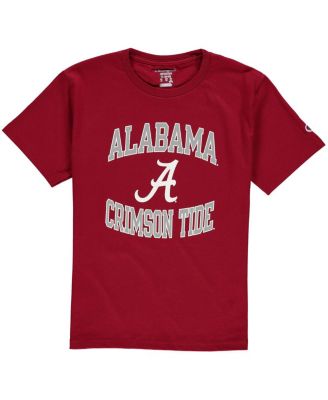 Champion - Big Boys and Girls Crimson Alabama Crimson Tide Circling Team Jersey T-Shirt