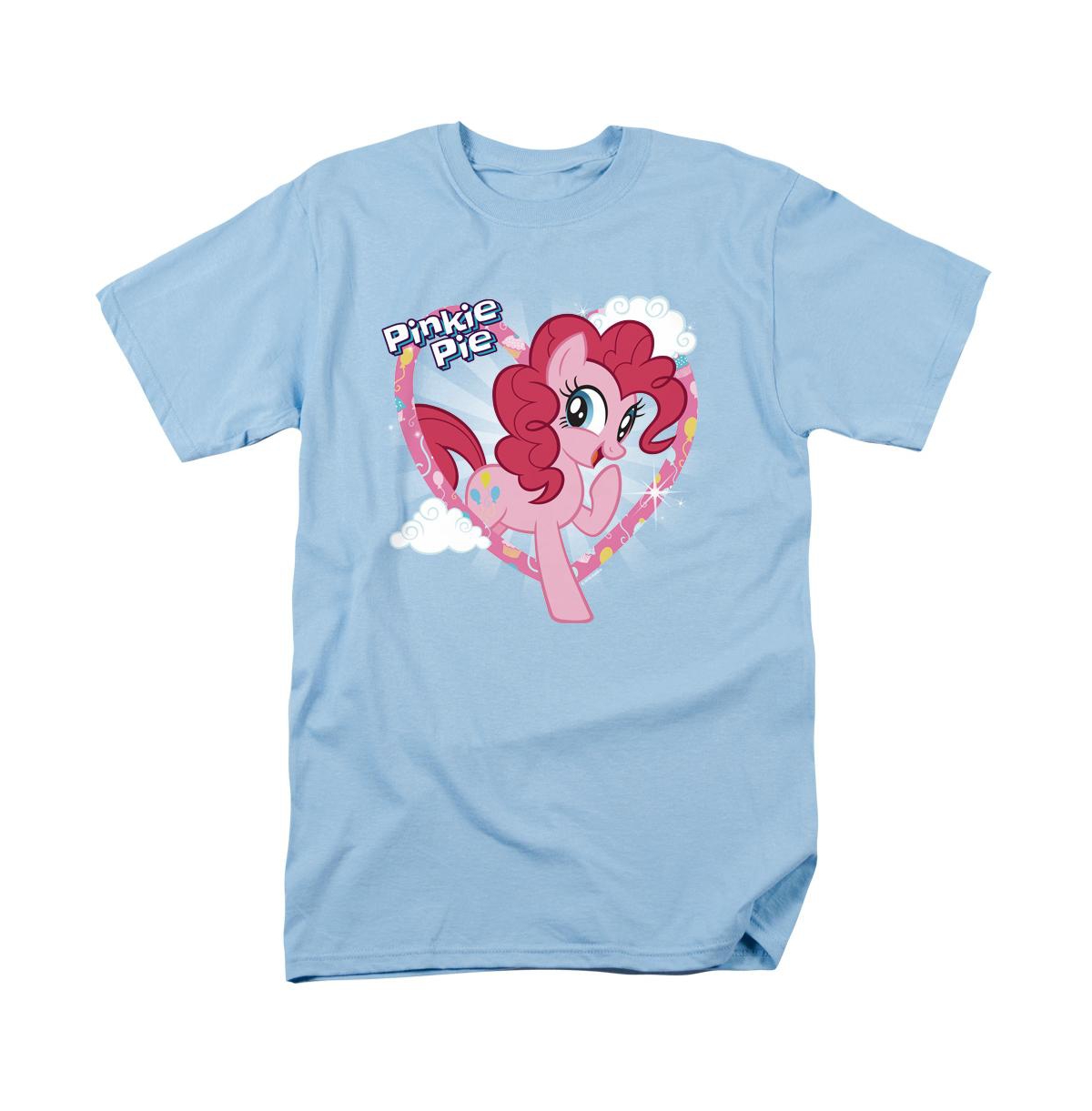Logovision Men's My Little Pony Tv Pinkie Pie T Shirt - Light blue