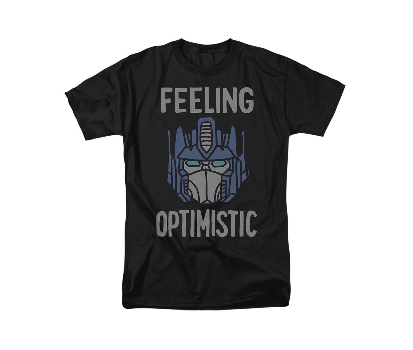 Мужская футболка Logovision Transformers The Optomistic Prime, цвет: Чёрный — фото 1
