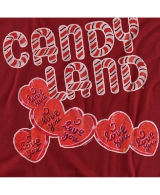 Men's Candy Land Candy Hearts Say I Love You T Shirt