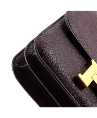 Pre-Owned HERMES 18 Constance Bag Chevre Mysore