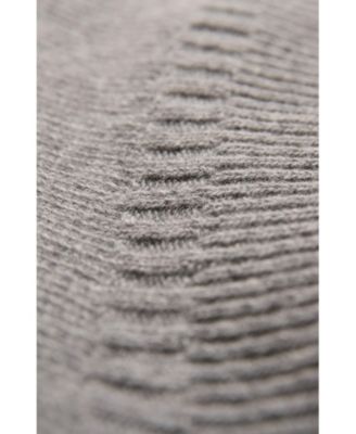 Women's Boxy Saddle Shoulder Crew Neck Sweater