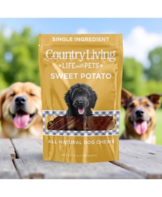 Sweet Potato Chips Dog Treats – 8oz Bag – 100% Natural