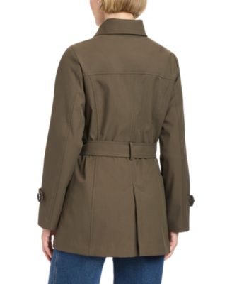 Women's Double-Breasted Belted Trench Coat