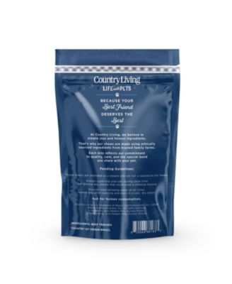 6” Beef Trachea Dog Chews – 10 Count Bag – All-Natural