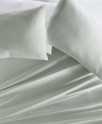 Long Staple 300-Thread Count Cotton Solid 4-Pc. Sheet Set, Queen