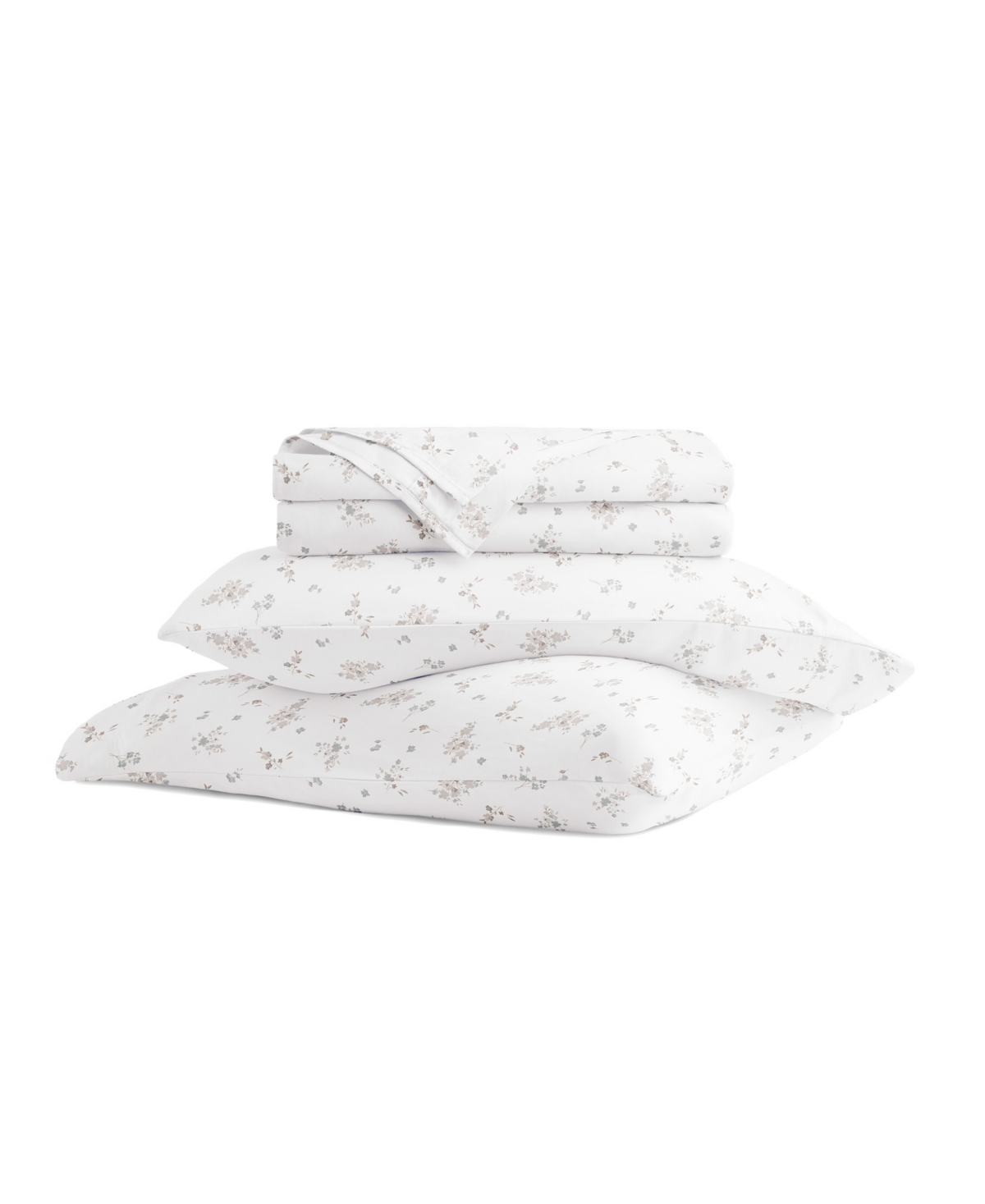 Ienjoy Home Long Staple 300-thread Count Cotton Pattern 4-pc. Sheet Set, Full In White