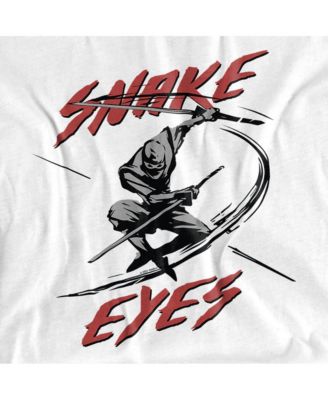 Big & Tall Snake Eyes G.I. Joe Origins Snake Eyes Brushed Strike T Shirt