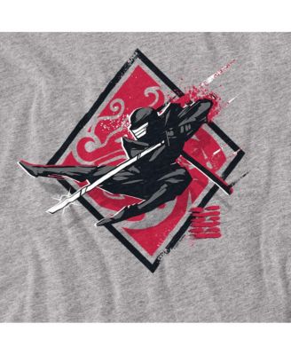 Men's Snake Eyes G.I. Joe Origins Snake Eyes Brushed Diamond T Shirt